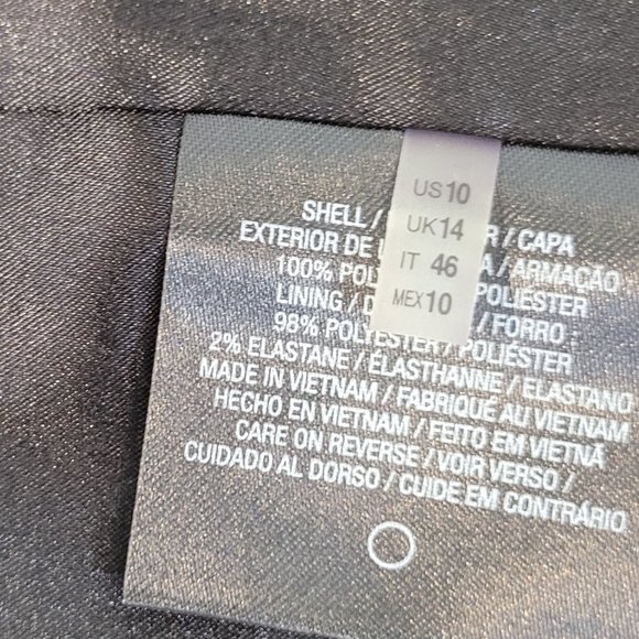 Tahari Marianna dress with asymmetric neckline - Picture 2 of 6